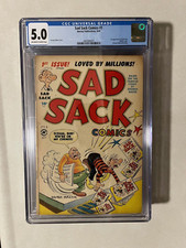 SAD SACK COMICS #1 CGC 5.0 Harvey Comics 1949 1st Appearance Little Dot! RARE!