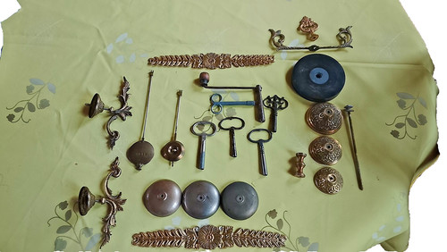 Lot pièces pendule - lot,