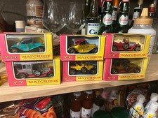 Ensemble De Voitures Miniatures MATCHBOX Près De La Neuf, Très Rare