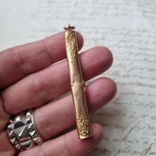 PORTE MINE Argent Plaqué Or