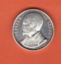 (M.62) MEDAILLE COMICE AGRICOLE OLIVIER DE SERRES (ARGENT) XIXème siècle