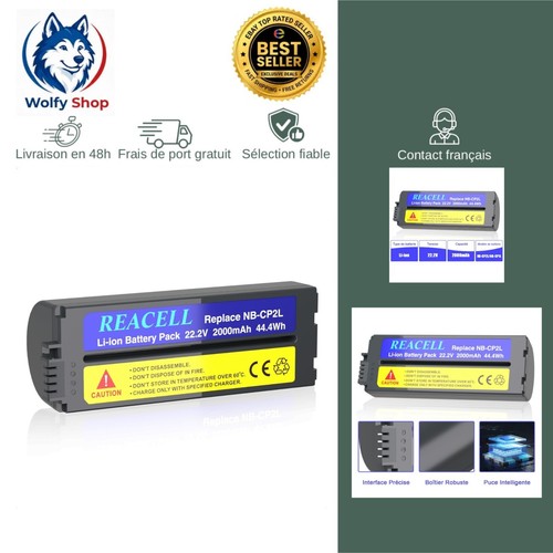 Reacell batterie cp2l - batterie, nb-cp2l