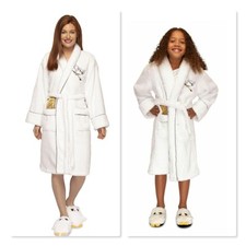 Peignoir Harry Potter "Hedwige" Femme & Enfant sans capuche super doux