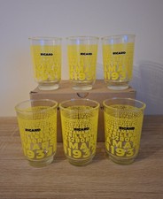 Lot 6 Verres RICARD 1932 -