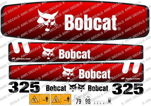 Bobcat 325 mini digger decal - 325,