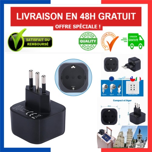 Adaptateur prise europe - de,