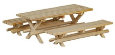 Table De Pique-Nique En Bois
