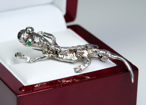 Argent broche designer - argent,