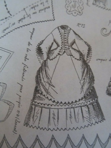 Ancien patron la - n°85, poupee