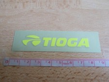 Autocollant Cyclisme, BMX - TIOGA - 9 cm - jaune