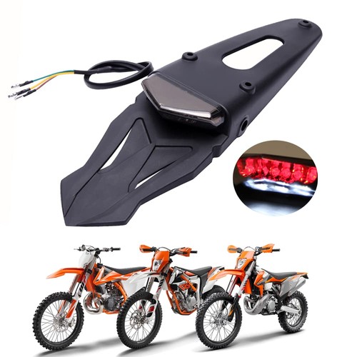 Moto dirt bike fender feu - moto,