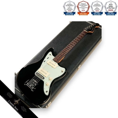 Guitare noire fender custom - fender,