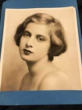 Elsa Vorza VINTAGE 8x9 Original Sepia Photo 1930’s