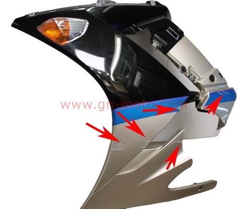 Flanc carenage gauche yamaha - carenage,