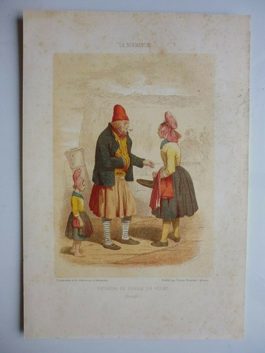 Gravure couleur - gravure, 19°couleur