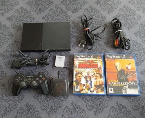 Console ps2 slim - slim, scph