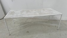 Table basse en fer forgé