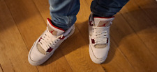 Nike air jordan 4 metallic Red