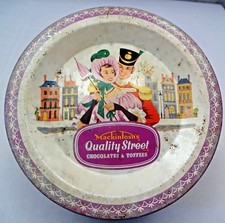 Vintage Boite MACKINTOSH'S QUALITY STREET CHOCOLATES ENGLAND