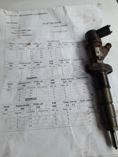 Nissan Interstar Furgon X70 0445110087 Fuel Injector 2.50 Diesel 84kw 20813145