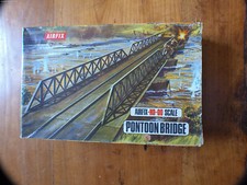 Airfix PONTOON BRIDGE HO 1708 montage par emboitement RARE et COMPLET  ANNÉE 70