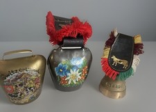 Cloches bétail anciennes, Switzerland, Espalion , Annecy. Collection