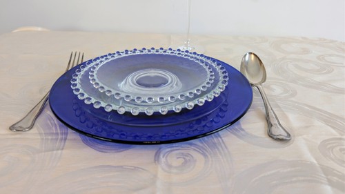Service vintage assiettes - service,