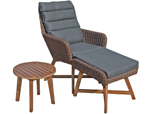 Chaise longue jardin calvia - chaise, de