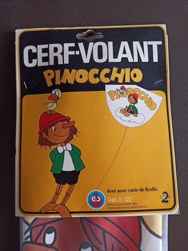 Cerf volant pinocchio - cerf,