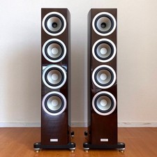 Tannoy Precision 6.4 Tallboy Speaker Pair w/ Saran Net Tested Japan MG01 24.0/PC