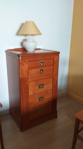 Vend meuble merisier - , tiroirs