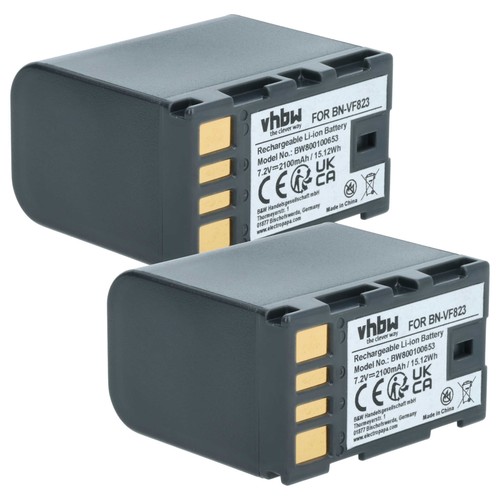 Batterie pour jvc hm1seu - 2x,