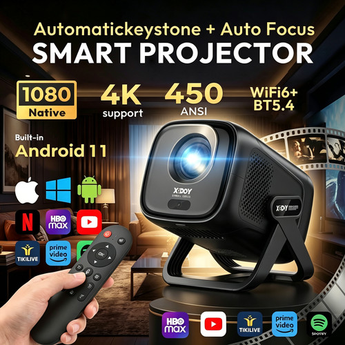 Projecteur intelligent xgody - projecteur,
