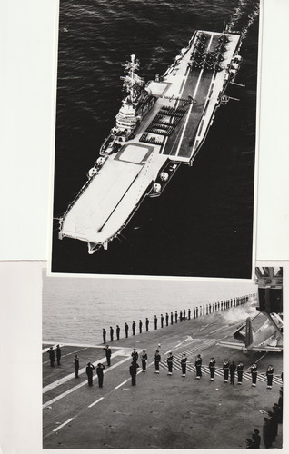 Porte avion foch remontant - x,