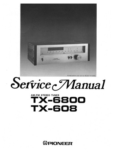 Manuel service pioneer - service,