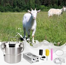 Lucky Seven Goat Milking Machine 6L With Pulsating Vacuum Pump 304