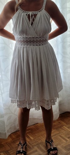 Robe bain soleil - robe, blanche