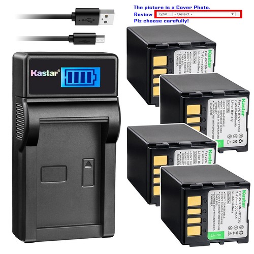 Kastar battery lcd charger - battery,