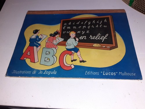 Abc livre animé relief - en, jo
