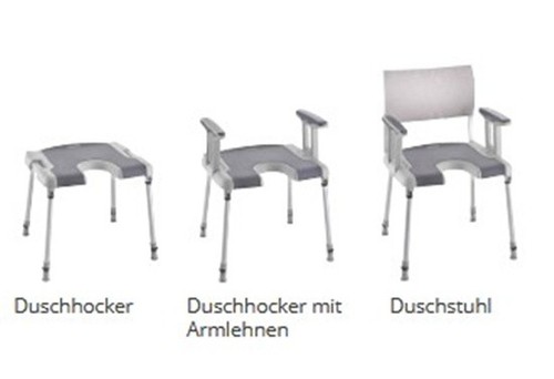Chaise douche pliable - de,