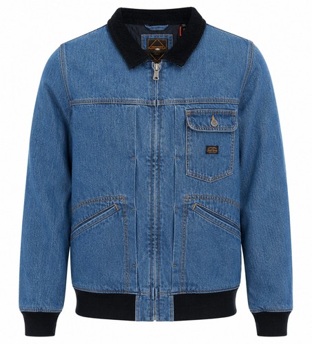 Superdry workwear denim bomber - superdry,