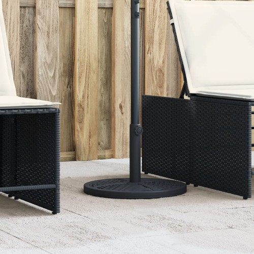 Base parasol pour mâts - de,