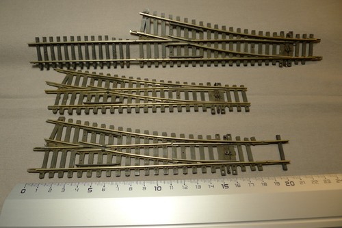 Peco lot 3 aiguillages - ho,,
