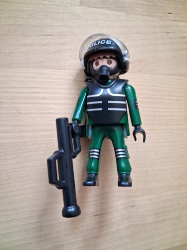 Playmobil figurine policier - figurine,
