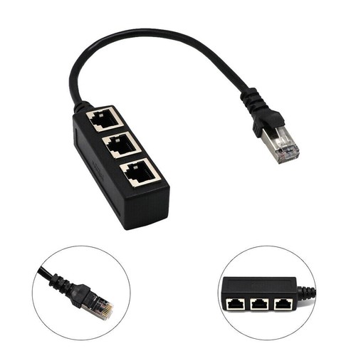 Connecteur répartiteur rj45 - rj45, 1