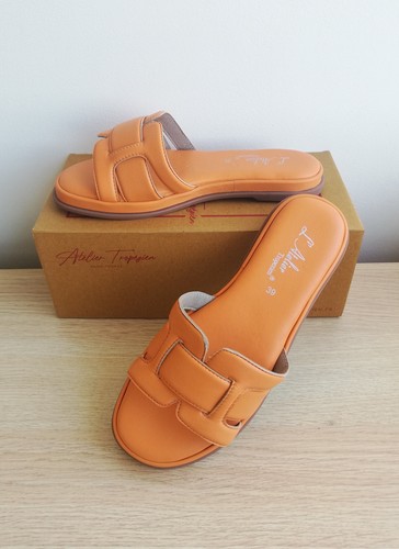 Mules cuir femme - mules, en