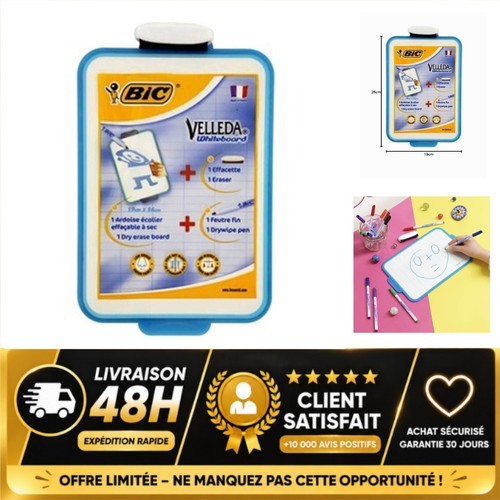 Ardoise bic velleda double - bic,
