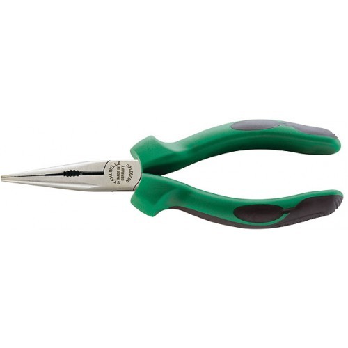 Pince demi ronde avec coupant - avec,