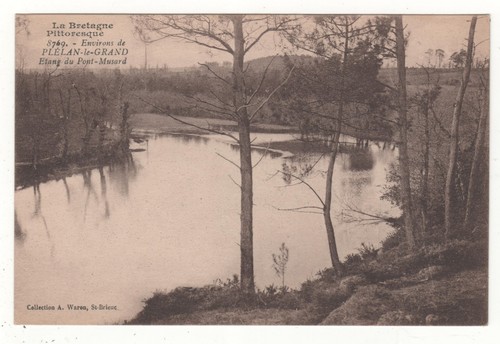 Cpa plélan le grand - 35,