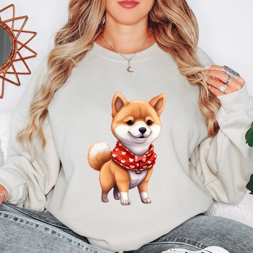Sweat shirt shiba inu - inu, dog